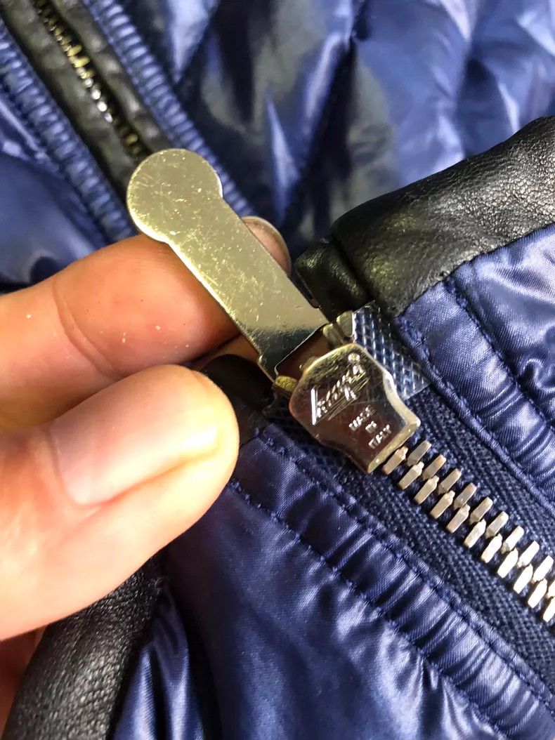 Versace Versace Blue Puffer Jacket 48 Classic - dmc Size US L / EU 52-54 / 3 - 4 Thumbnail