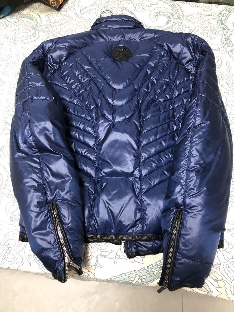 Versace Versace Blue Puffer Jacket 48 Classic - dmc Size US L / EU 52-54 / 3 - 2 Thumbnail
