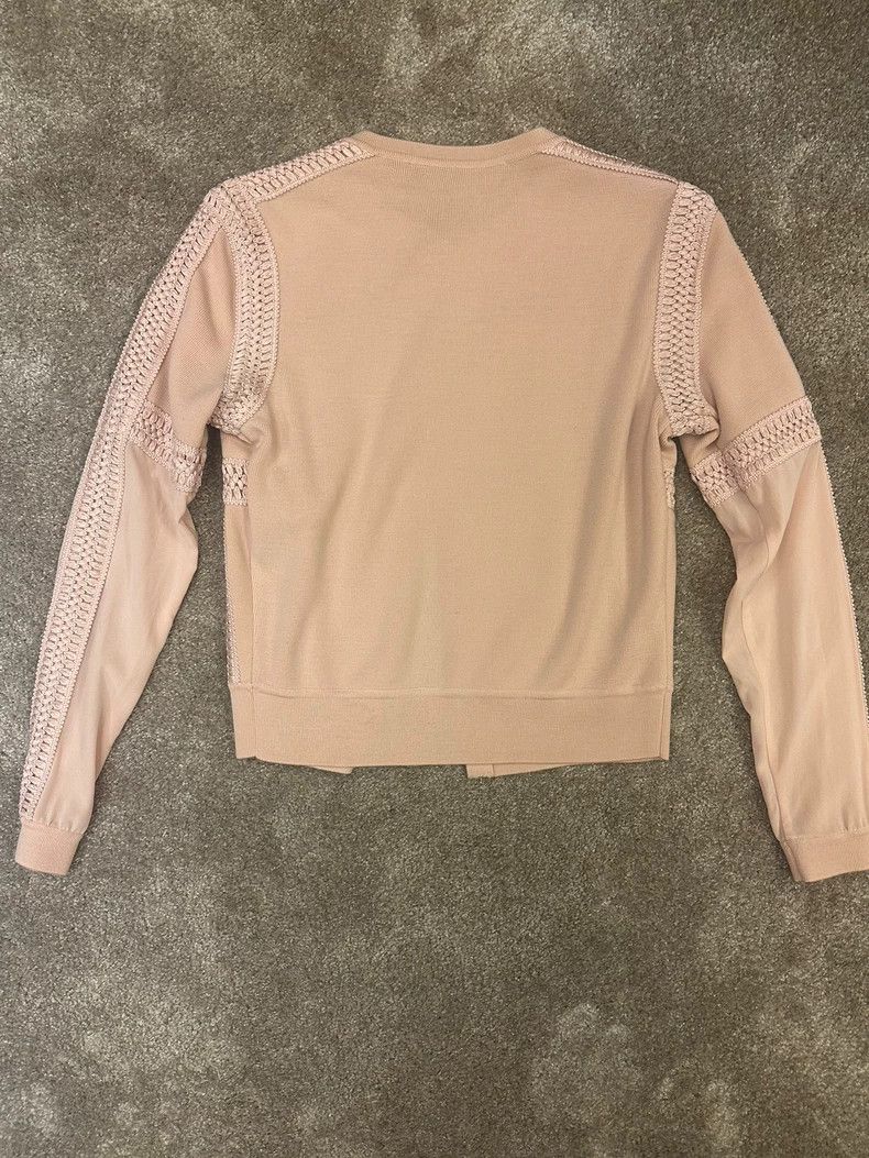 Versace Versace Pink Open Front Long Sleeve Cardigan - dmc Size US M / EU 48-50 / 2 - 2 Thumbnail