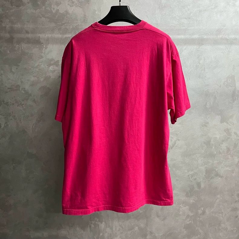 Balenciaga Balenciaga Red Letter Print Short Sleeve T-shirt - dmc Size US S / EU 44-46 / 1 - 2 Thumbnail