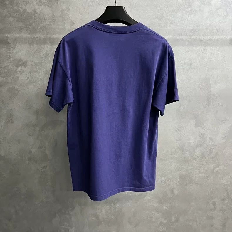 Balenciaga Balenciaga Blue "FREE" Print Short-Sleeve T-Shirt - dmc Size US S / EU 44-46 / 1 - 2 Thumbnail