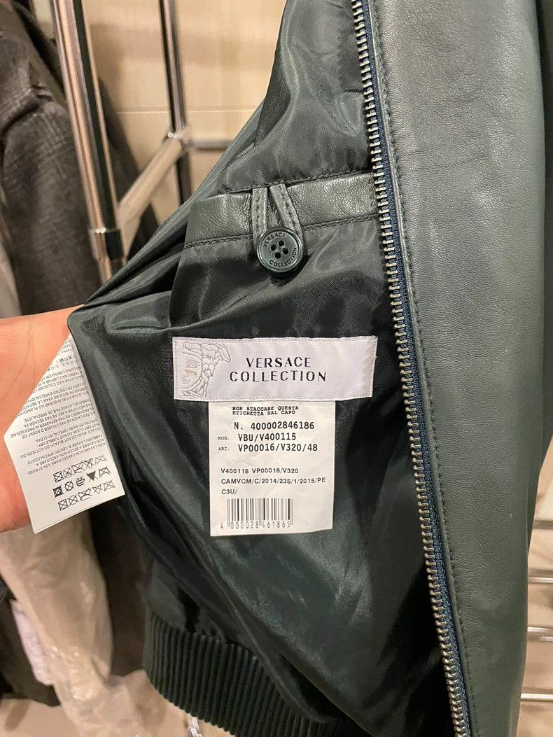 Versace Versace Runway Soft Sheepskin Leather Jacket - dmc Size US M / EU 48-50 / 2 - 6 Thumbnail