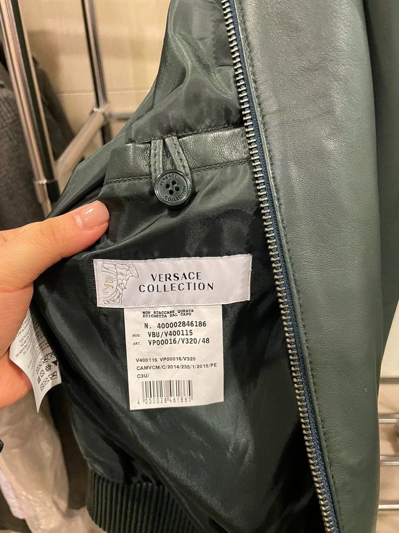 Versace Versace Runway Soft Sheepskin Leather Jacket - dmc Size US M / EU 48-50 / 2 - 5 Thumbnail