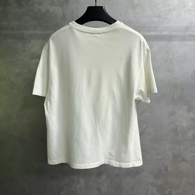 Balenciaga Balenciaga White Graphic Short Sleeve T-shirt - dmc Size US M / EU 48-50 / 2 - 2 Thumbnail