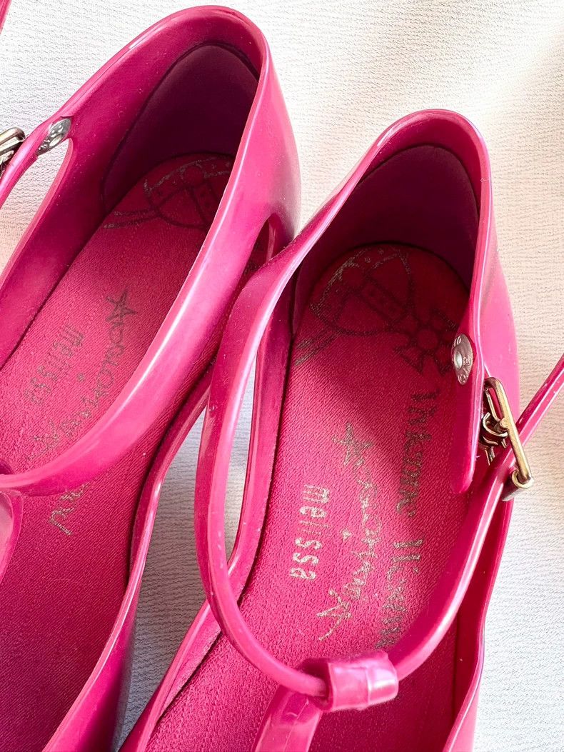 Vivienne Westwood Vivienne Westwood Melissa Red Cat Claw Shoes - dmc Size US 7.5 / EU 40-41 - 4 Thumbnail