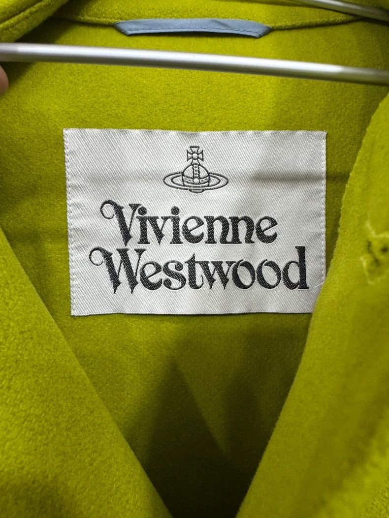 Vivienne Westwood Vivienne Westwood Green Wool Coat - dmc Size US L / EU 52-54 / 3 - 3 Thumbnail