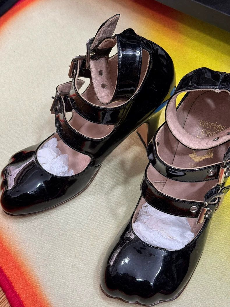 Vivienne Westwood Vivienne Westwood Black Patent Leather Heels - dmc Size US 7.5 / EU 40-41 - 5 Thumbnail
