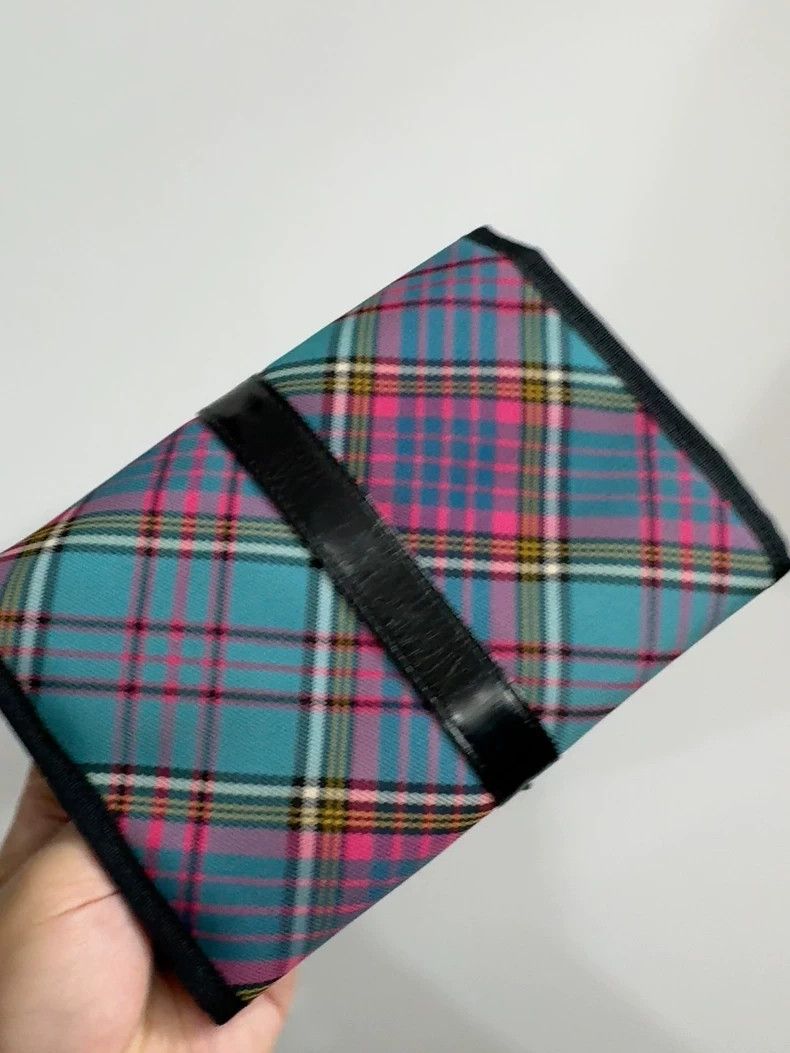 Vivienne Westwood Vivienne Westwood Plaid Jewelry Pouch - dmc Size ONE SIZE - 3 Thumbnail