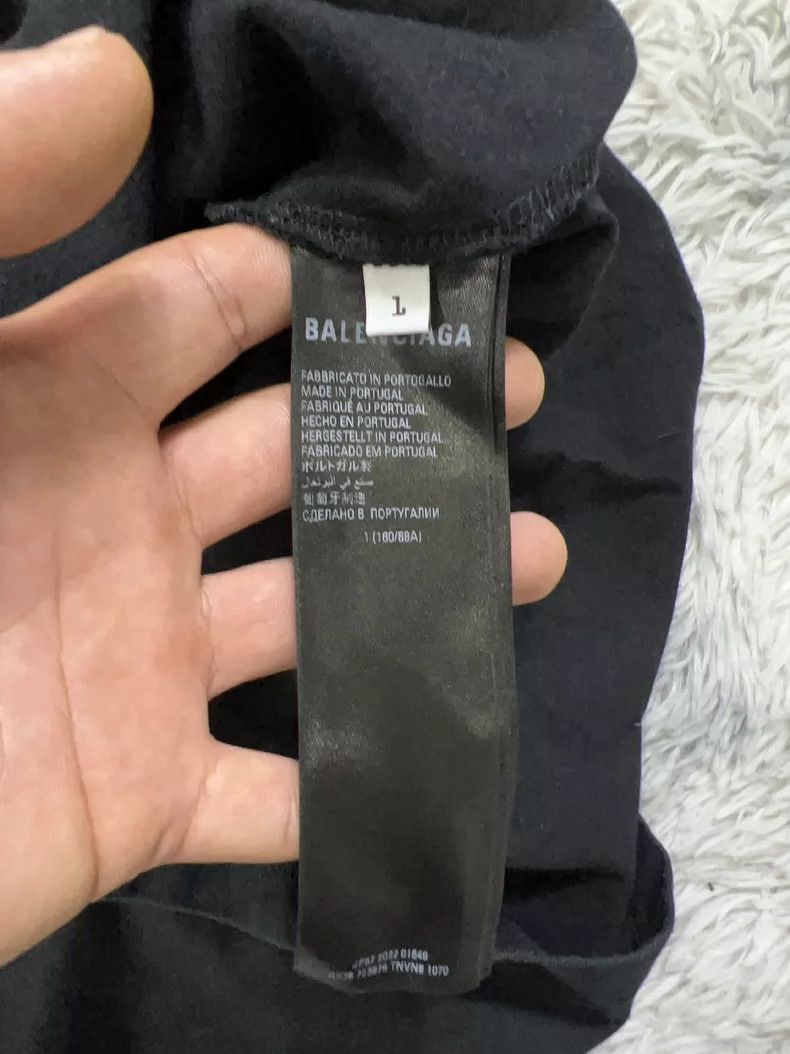Balenciaga Balenciaga Adidas collaboration short-sleeve T-shirt - dmc Size US M / EU 48-50 / 2 - 5 Thumbnail