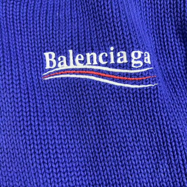 Balenciaga Balenciaga FW21 Logo Distressed Hooded Sweater - dmc Size US S / EU 44-46 / 1 - 4 Thumbnail