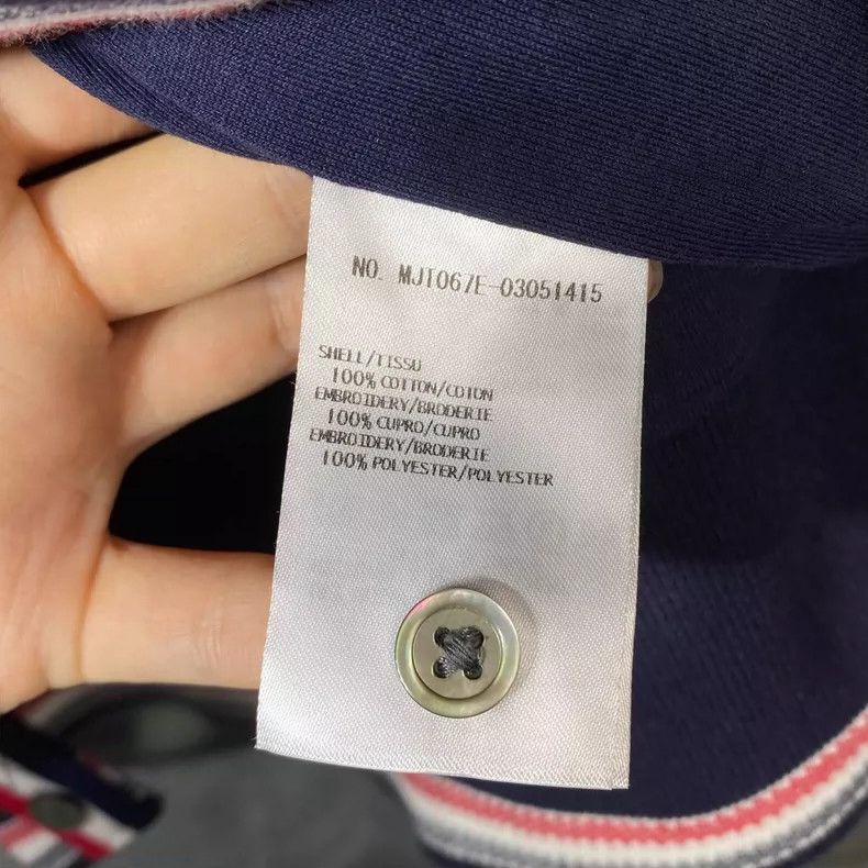 Thom Browne Thom Browne Ace Series Bomber Jacket - dmc Size US L / EU 52-54 / 3 - 5 Thumbnail