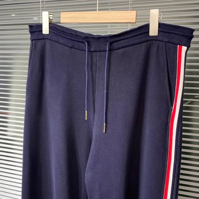 Thom Browne Thom Browne Striped Sweatpants Navy - dmc Size US 32 / EU 48 - 3 Thumbnail