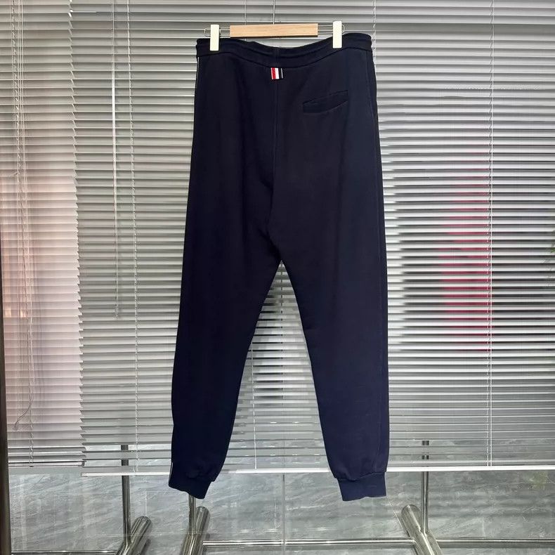 Thom Browne Thom Browne Striped Sweatpants Navy - dmc Size US 32 / EU 48 - 2 Thumbnail