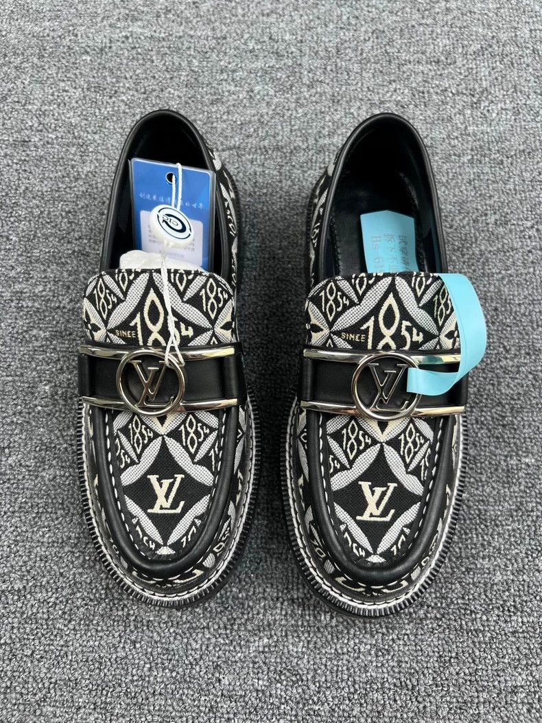 Louis Vuitton Louis Vuitton 1854 Pattern Loafers - dmc Size US 5 / EU 37 - 3 Thumbnail