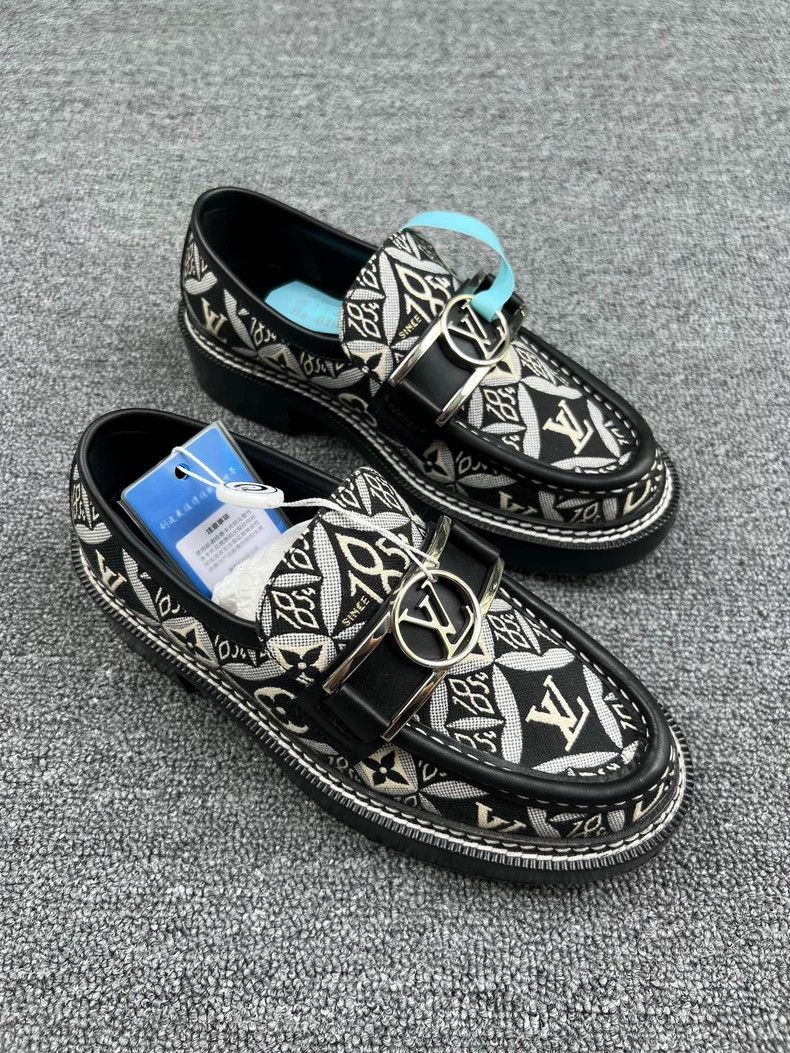 Louis Vuitton Louis Vuitton 1854 Pattern Loafers - dmc Size US 5 / EU 37 - 2 Thumbnail