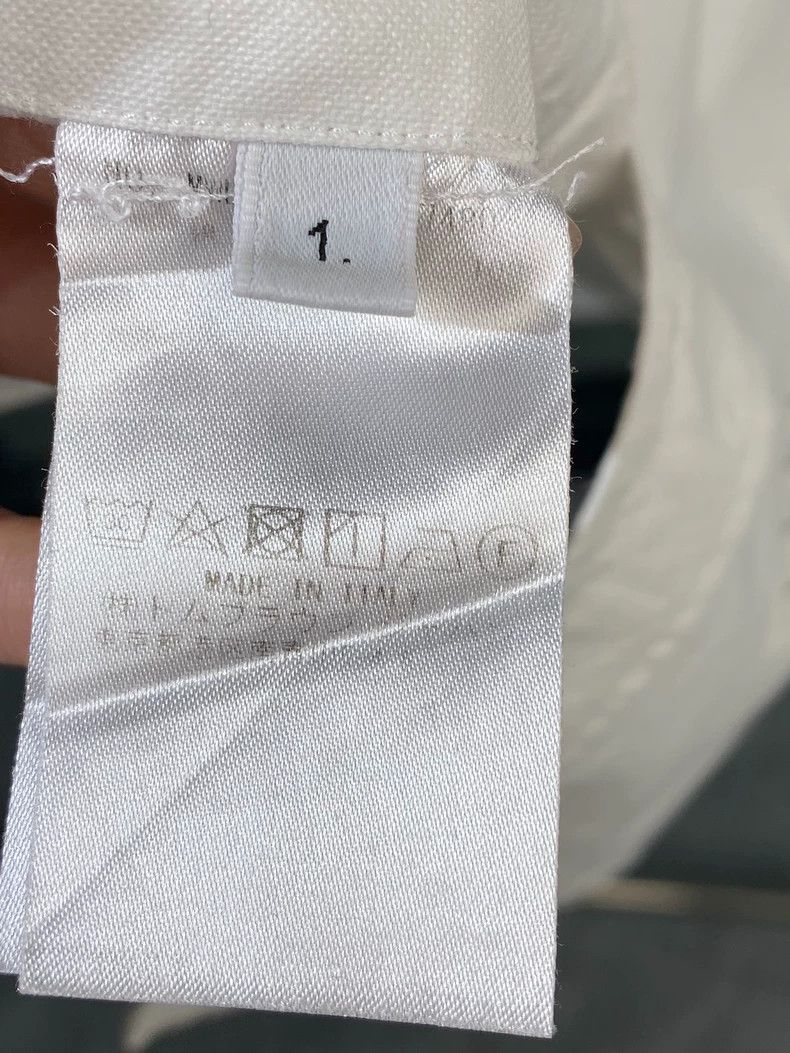Thom Browne Thom Browne White Long Sleeve Shirt - dmc Size US S / EU 44-46 / 1 - 4 Thumbnail