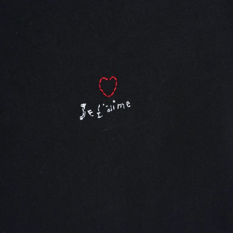 Balenciaga Balenciaga Qixi Limited Edition Heart Embroidery Short Sleeve - dmc Size US S / EU 44-46 / 1 - 6 Thumbnail