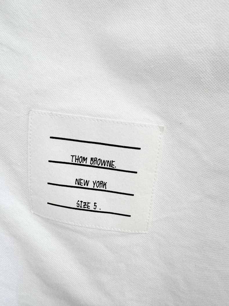 Thom Browne Thom Browne White Hooded Jacket - dmc Size US M / EU 48-50 / 2 - 4 Thumbnail