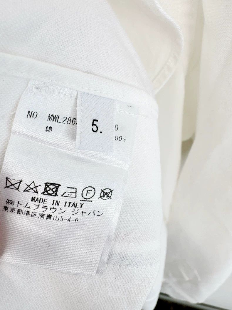Thom Browne Thom Browne White Hooded Jacket - dmc Size US M / EU 48-50 / 2 - 6 Thumbnail