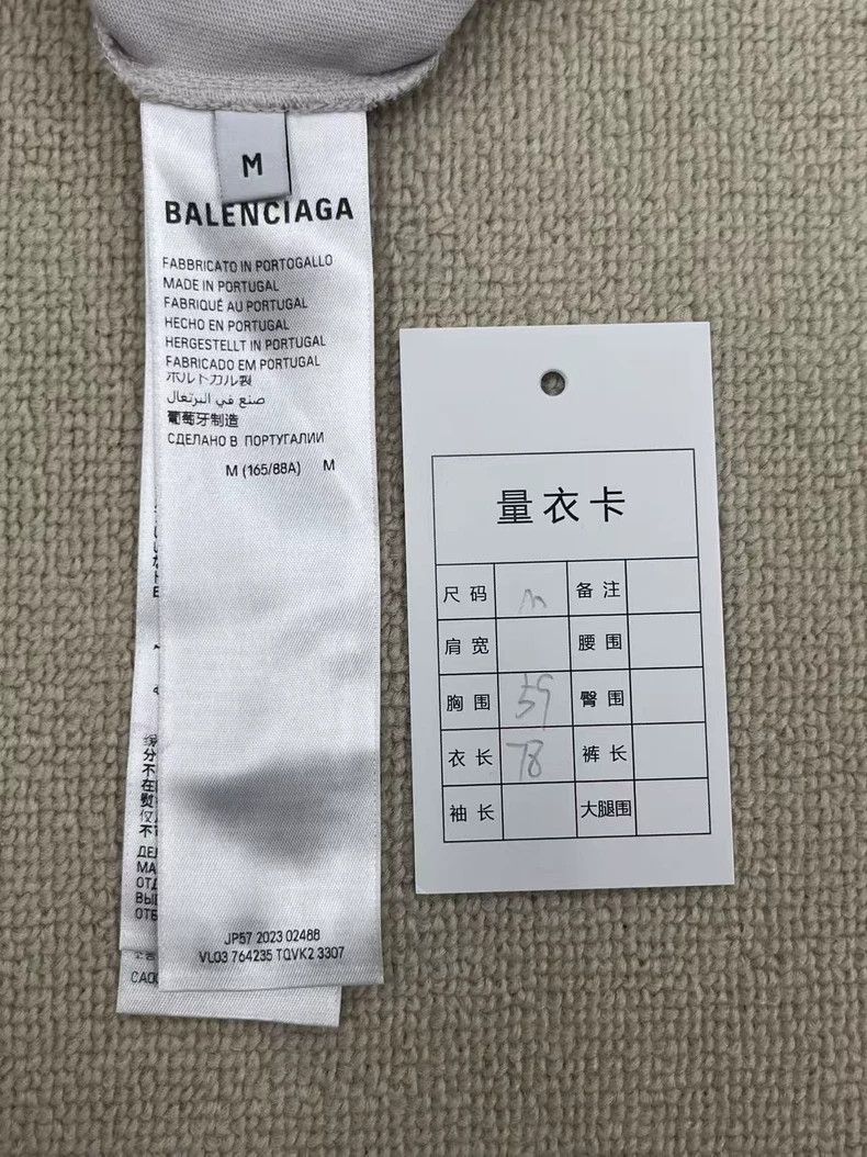 Balenciaga Balenciaga Logo Print Short Sleeve T-shirt - dmc Size US M / EU 48-50 / 2 - 4 Thumbnail