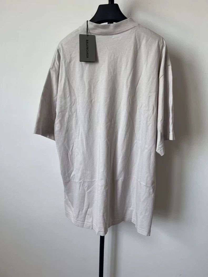 Balenciaga Balenciaga Logo Print Short Sleeve T-shirt - dmc Size US M / EU 48-50 / 2 - 2 Thumbnail