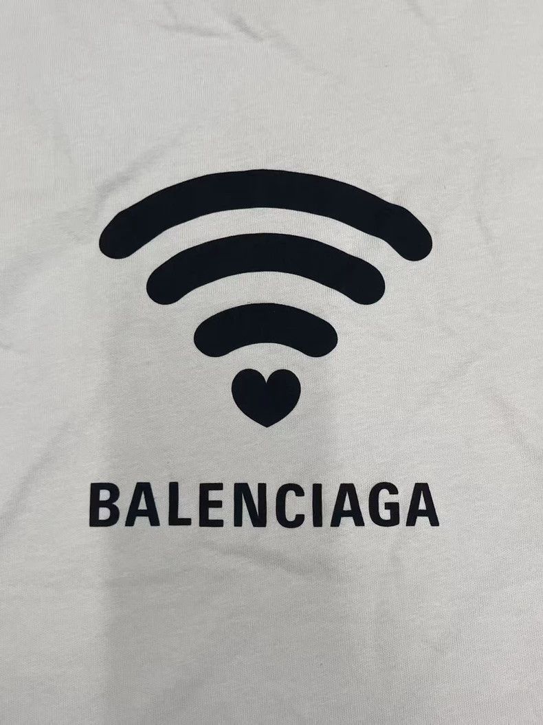 Balenciaga Balenciaga Logo Print Short Sleeve T-shirt - dmc Size US M / EU 48-50 / 2 - 3 Thumbnail