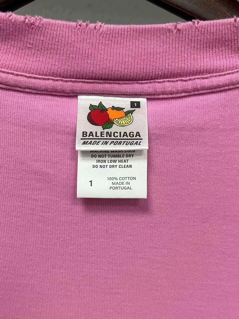 Balenciaga Balenciaga Pink Coca-Cola Short Sleeve Tee - dmc Size US M / EU 48-50 / 2 - 3 Thumbnail