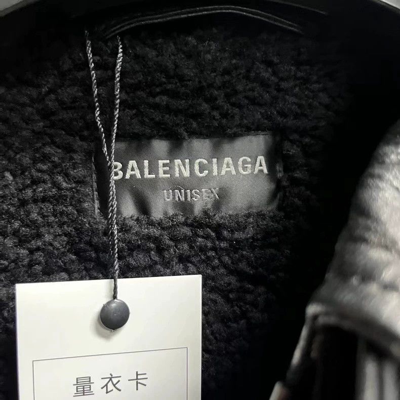 Balenciaga Balenciaga Sporty B Logo Leather Jacket - dmc Size US XS / EU 42 / 0 - 3 Thumbnail