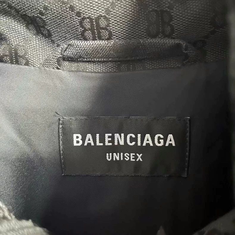 Balenciaga Balenciaga BB Monogram Puffer Jacket - dmc Size US M / EU 48-50 / 2 - 2 Thumbnail