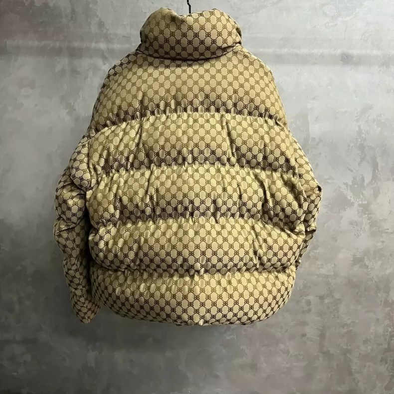 Balenciaga Balenciaga BB Print Puffer Jacket - dmc Size US M / EU 48-50 / 2 - 2 Thumbnail