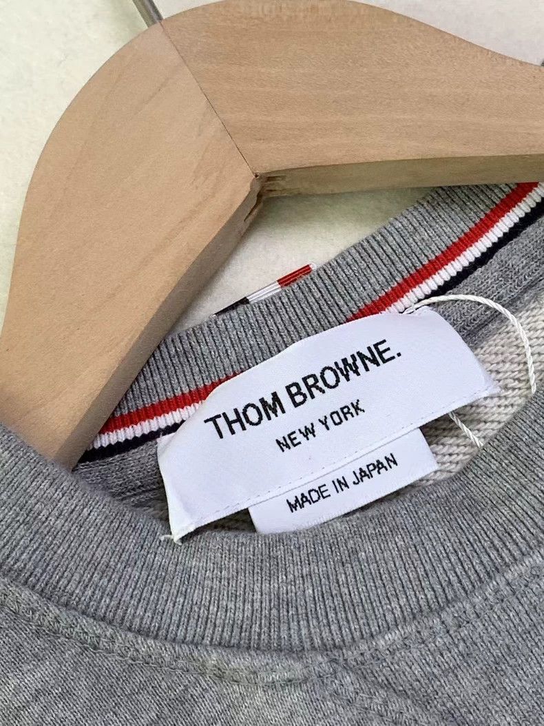 Thom Browne Thom Browne Classic Long Sleeve Sweatshirt - dmc Size US XS / EU 42 / 0 - 3 Thumbnail