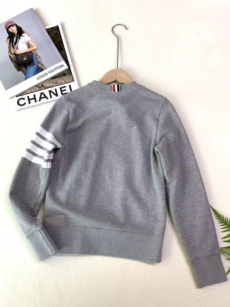 Thom Browne Thom Browne Classic Long Sleeve Sweatshirt - dmc Size US XS / EU 42 / 0 - 5 Thumbnail