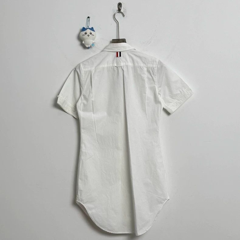 Thom Browne Thom Browne White Pocket Logo Dress - dmc Size US M / EU 48-50 / 2 - 3 Thumbnail