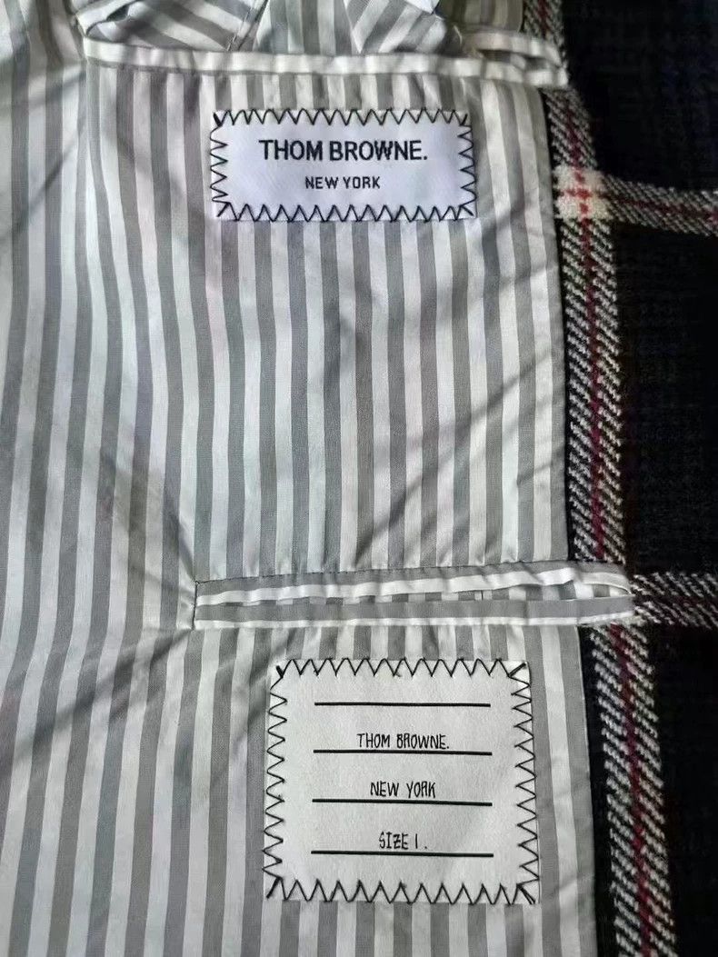 Thom Browne Thom Browne Plaid Down Vest - dmc Size US M / EU 48-50 / 2 - 5 Thumbnail