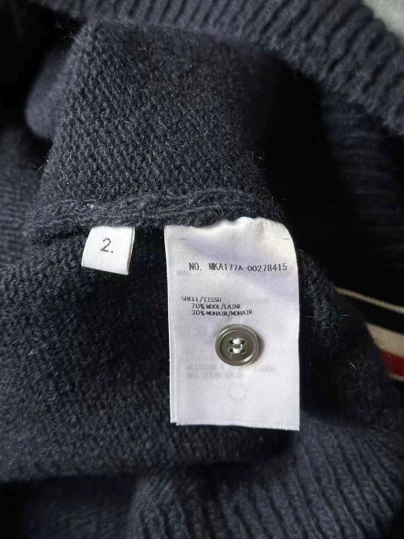 Thom Browne Thom Browne Striped Crewneck Sweater - dmc Size US M / EU 48-50 / 2 - 3 Thumbnail