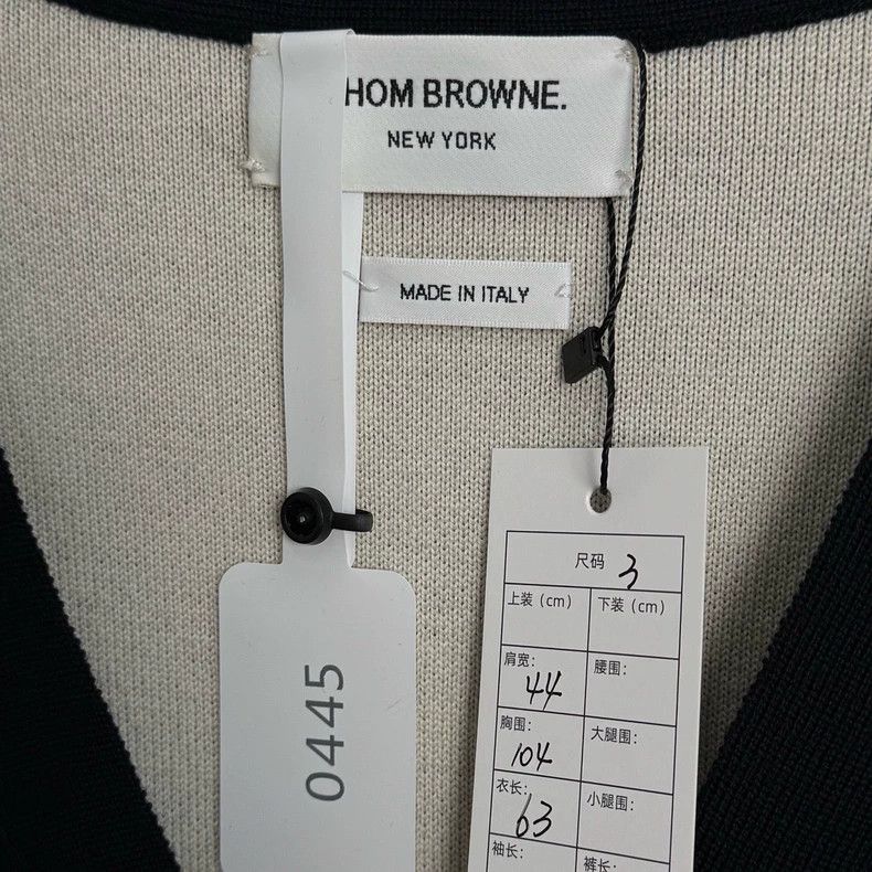 Thom Browne Thom Browne Navy Dolphin Logo Cardigan - dmc Size US M / EU 48-50 / 2 - 2 Thumbnail