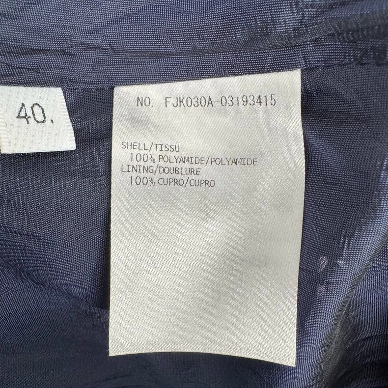 Thom Browne Thom Browne Navy Tech Fabric Skirt - dmc Size ONE SIZE - 4 Thumbnail