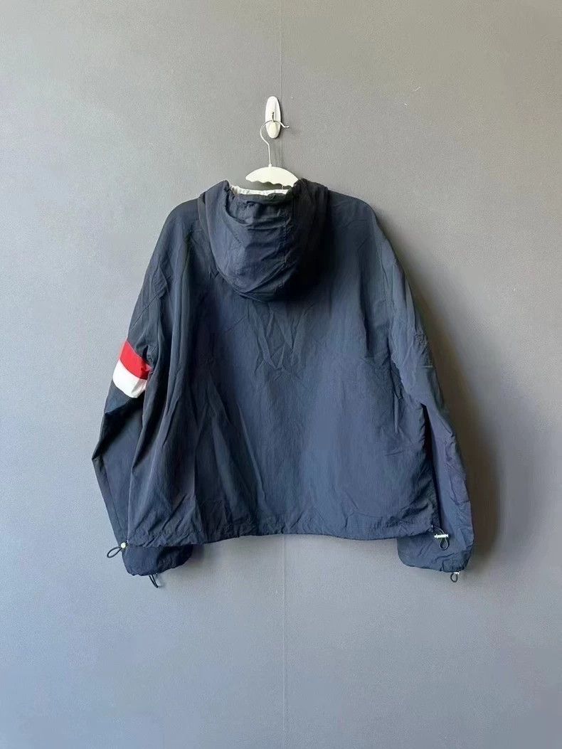 Thom Browne Thom Browne Hooded Windbreaker Jacket - dmc Size US M / EU 48-50 / 2 - 2 Thumbnail