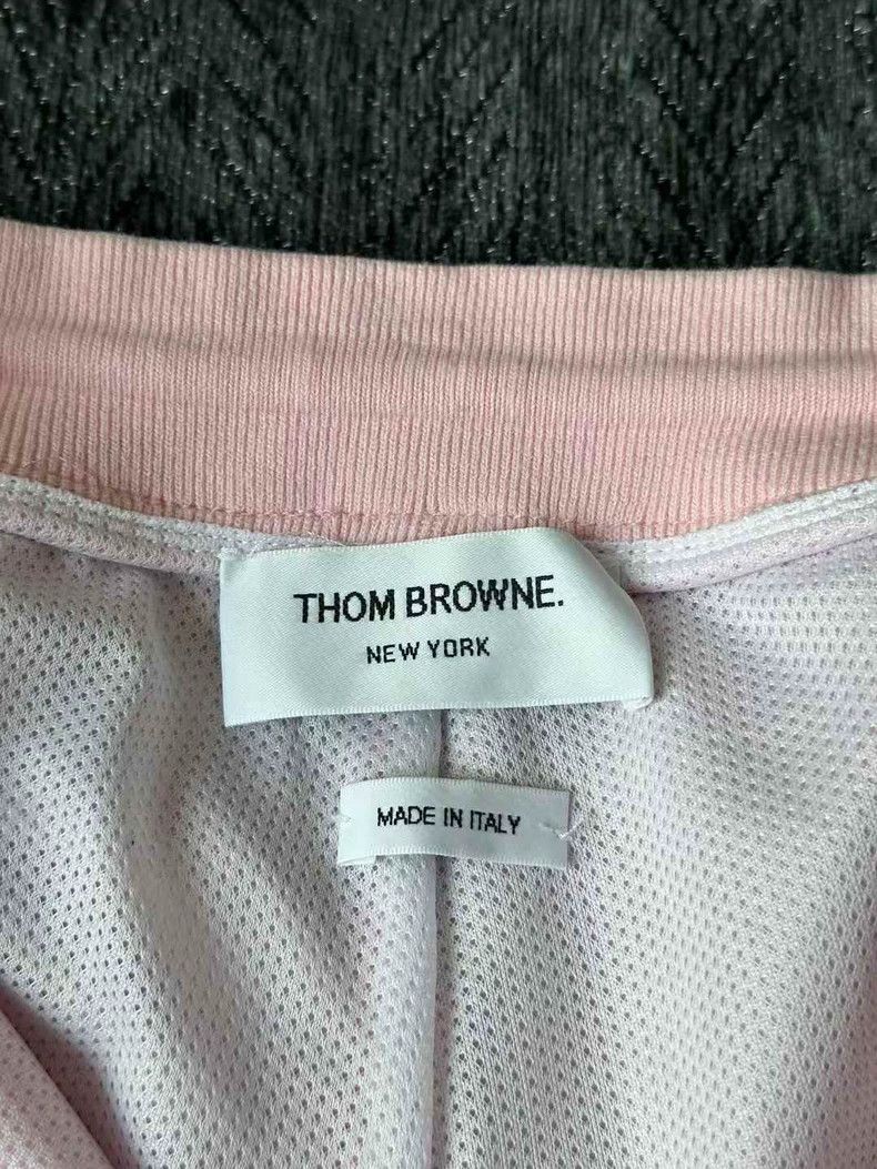 Thom Browne Thom Browne Pink Nylon Sweatpants - dmc Size US 31 - 3 Thumbnail