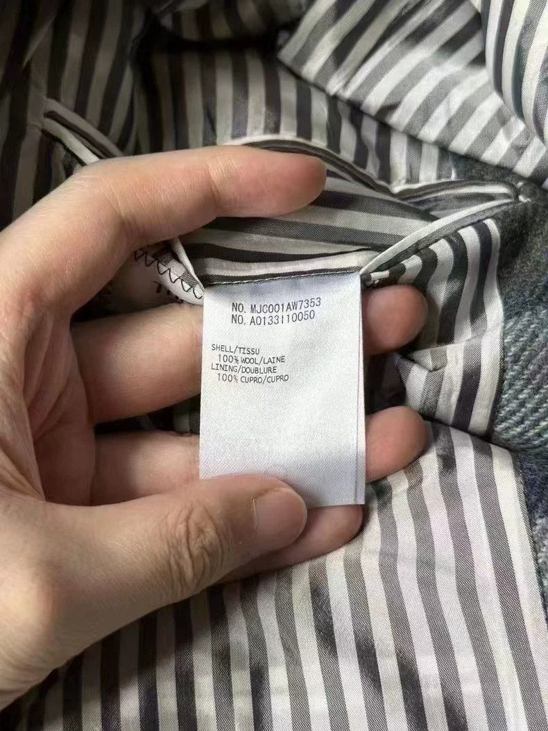 Thom Browne Thom Browne Plaid Wool Blazer - dmc Size US M / EU 48-50 / 2 - 6 Thumbnail
