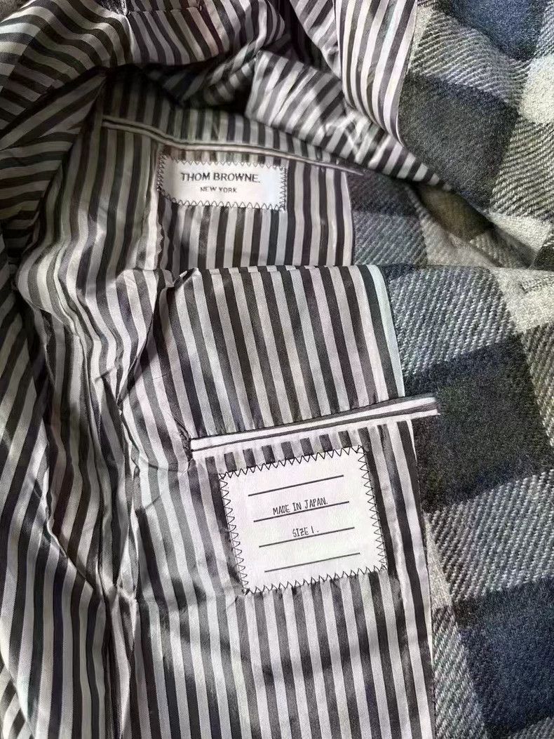 Thom Browne Thom Browne Plaid Wool Blazer - dmc Size US M / EU 48-50 / 2 - 4 Thumbnail