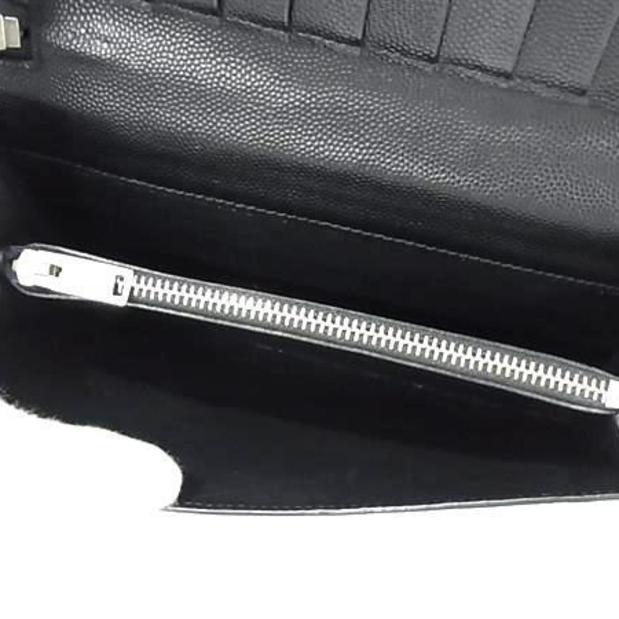 Saint Laurent Paris Saint Laurent wallet 328558 black leather round long for men and women Size ONE SIZE - 6 Thumbnail