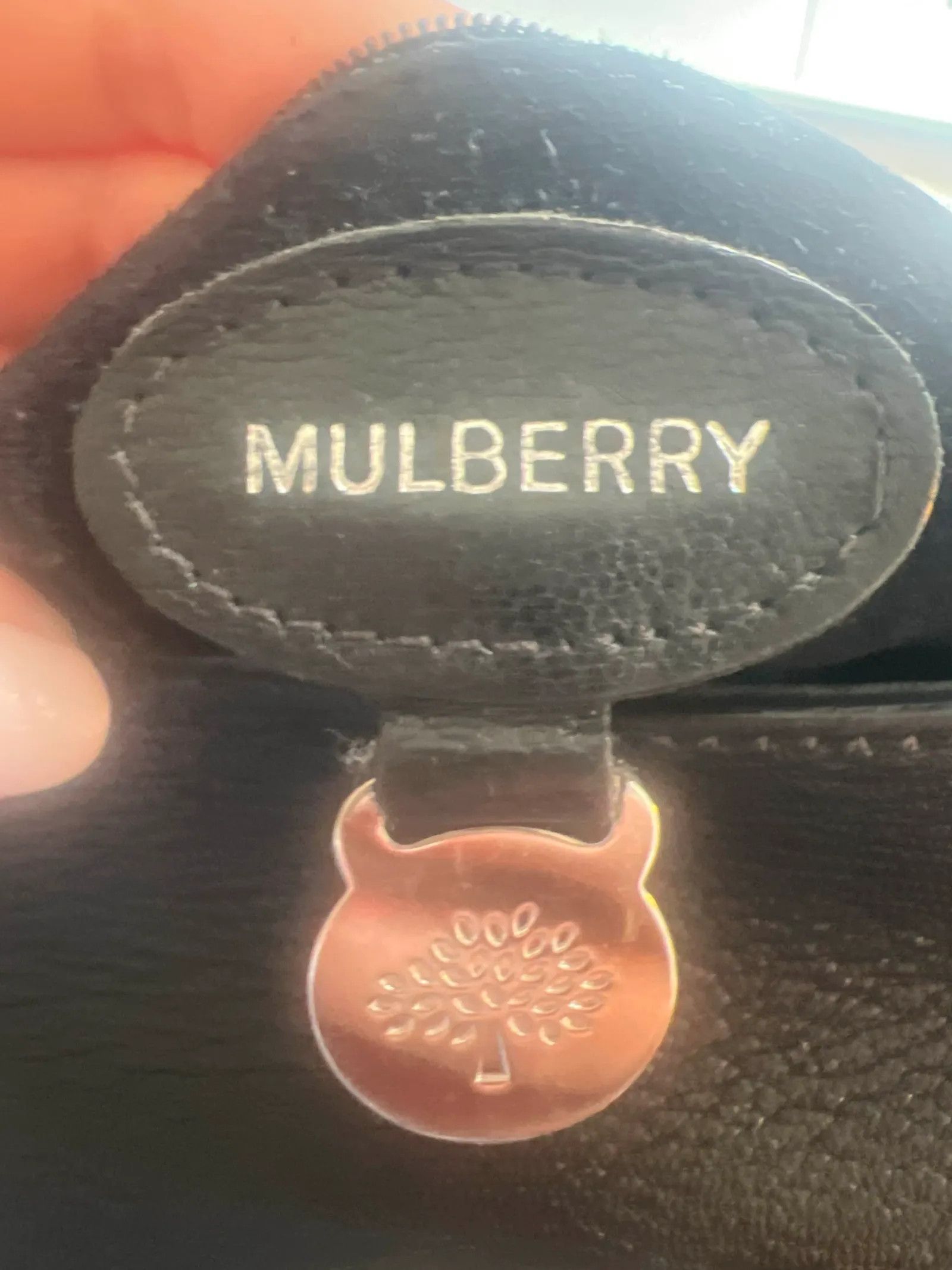 Mulberry Mulberry Lily Glossy Goat Black Bucket Bag Size ONE SIZE - 2 Thumbnail