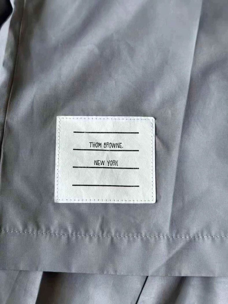 Thom Browne Thom Browne Gray Nylon Mini Skirt - dmc Size US 38 / EU 54 - 5 Thumbnail