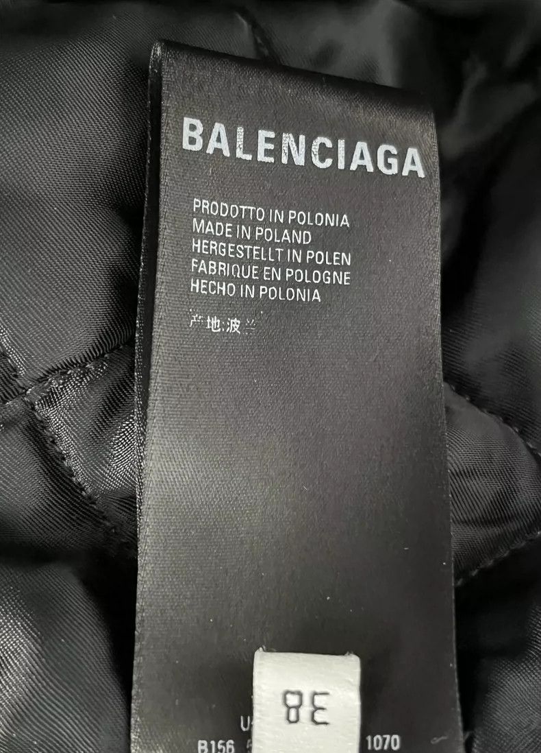 Balenciaga Balenciaga Logo Embroidered Check Short Sleeve - dmc Size US M / EU 48-50 / 2 - 6 Thumbnail