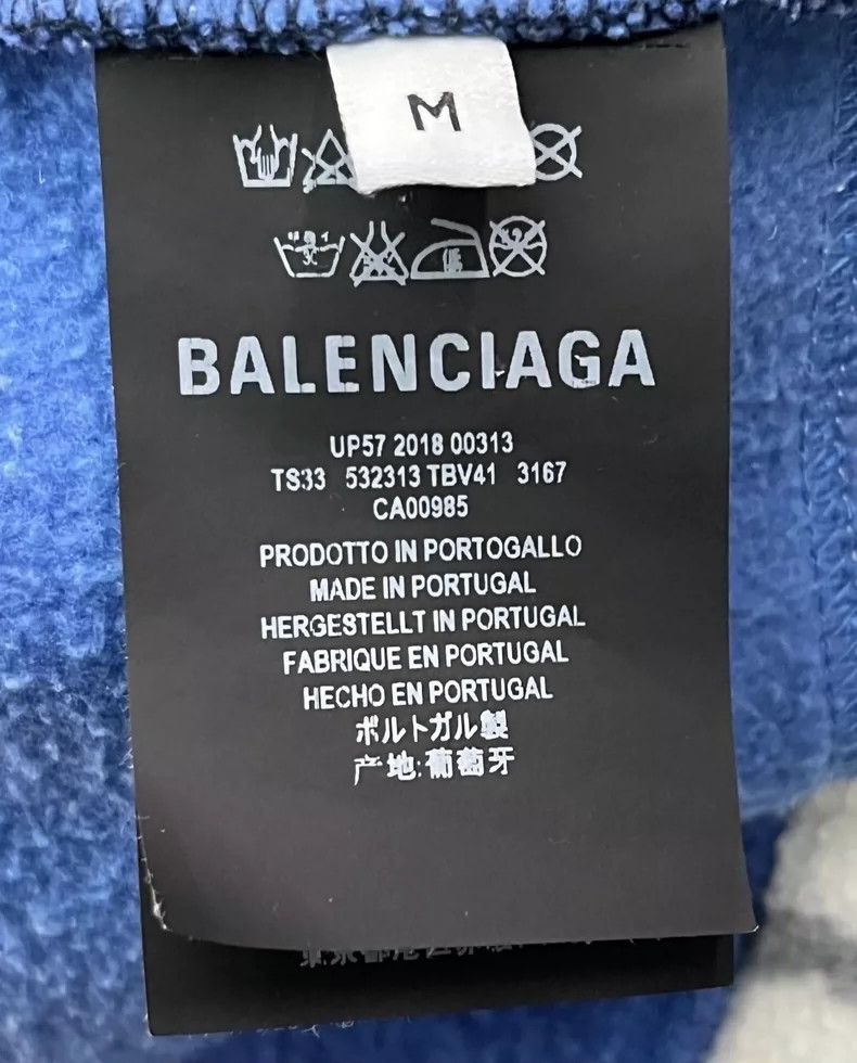 Balenciaga Balenciaga Multi-Color Half-Zip Oversized Jacket - dmc Size US M / EU 48-50 / 2 - 6 Thumbnail