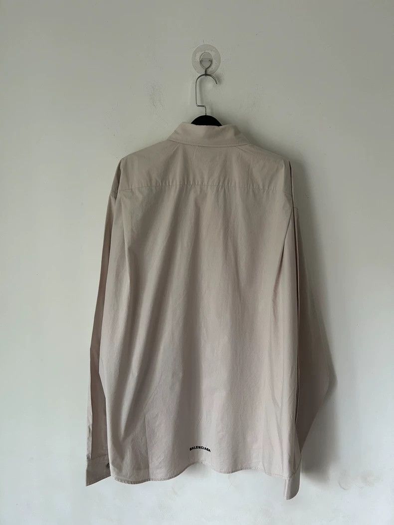 Balenciaga Balenciaga Men's Collared Long Sleeve Shirt - dmc Size US XS / EU 42 / 0 - 2 Thumbnail