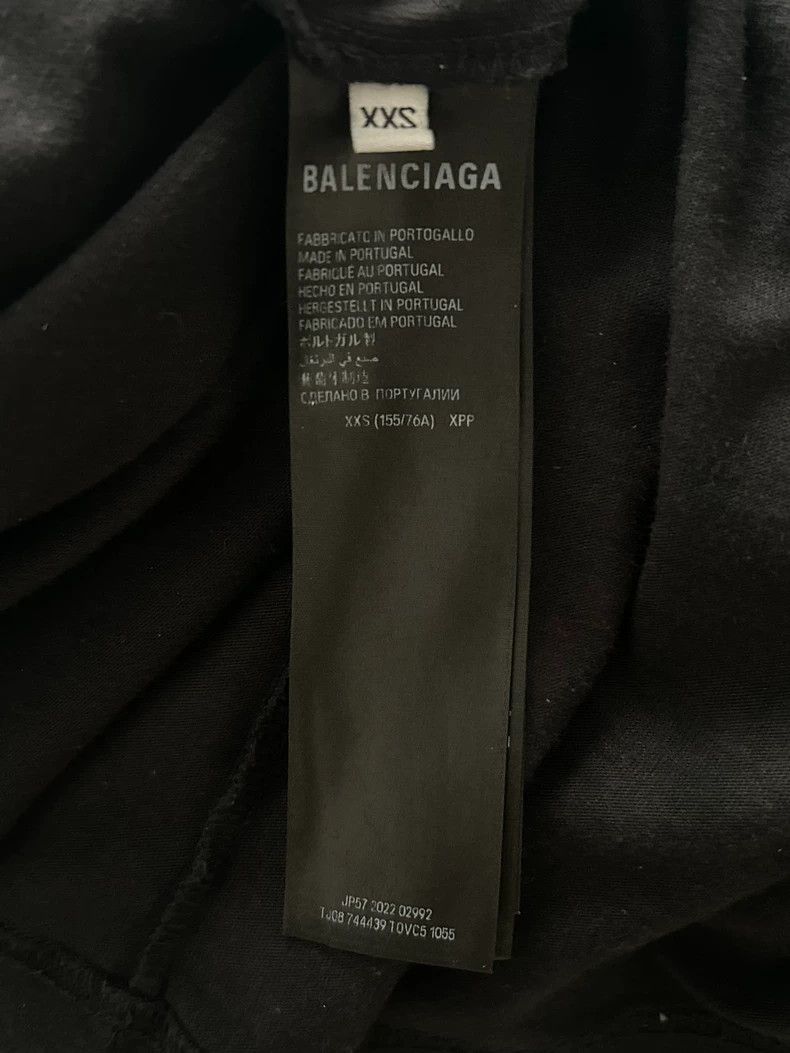 Balenciaga Balenciaga Eiffel Tower Graphic T-Shirt - dmc Size US XXS / EU 40 - 4 Thumbnail