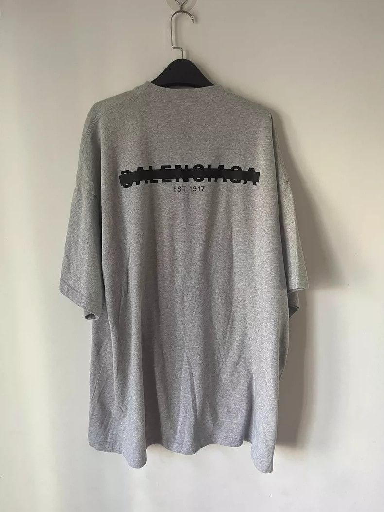 Balenciaga Balenciaga FW22 Logo Print Short Sleeve Tee - dmc Size US S / EU 44-46 / 1 - 2 Thumbnail