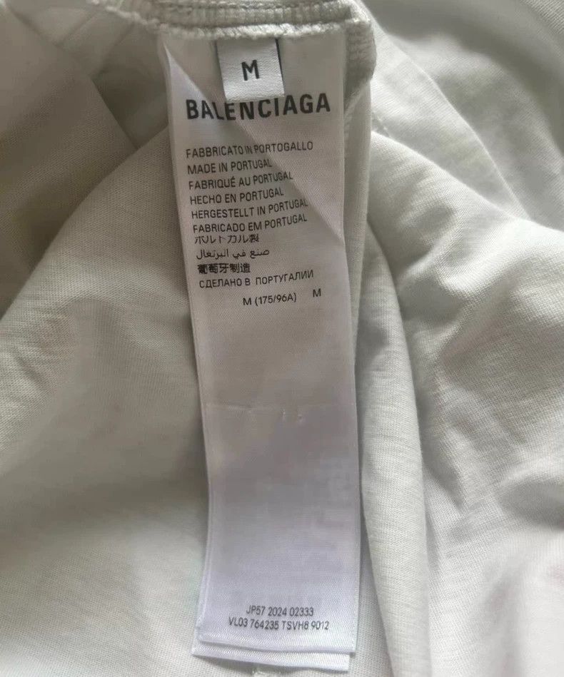 Balenciaga Balenciaga 3D Print Logo Short Sleeve Tee - dmc Size US M / EU 48-50 / 2 - 4 Thumbnail